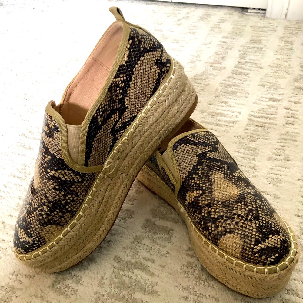 Platform Espadrille Loafers